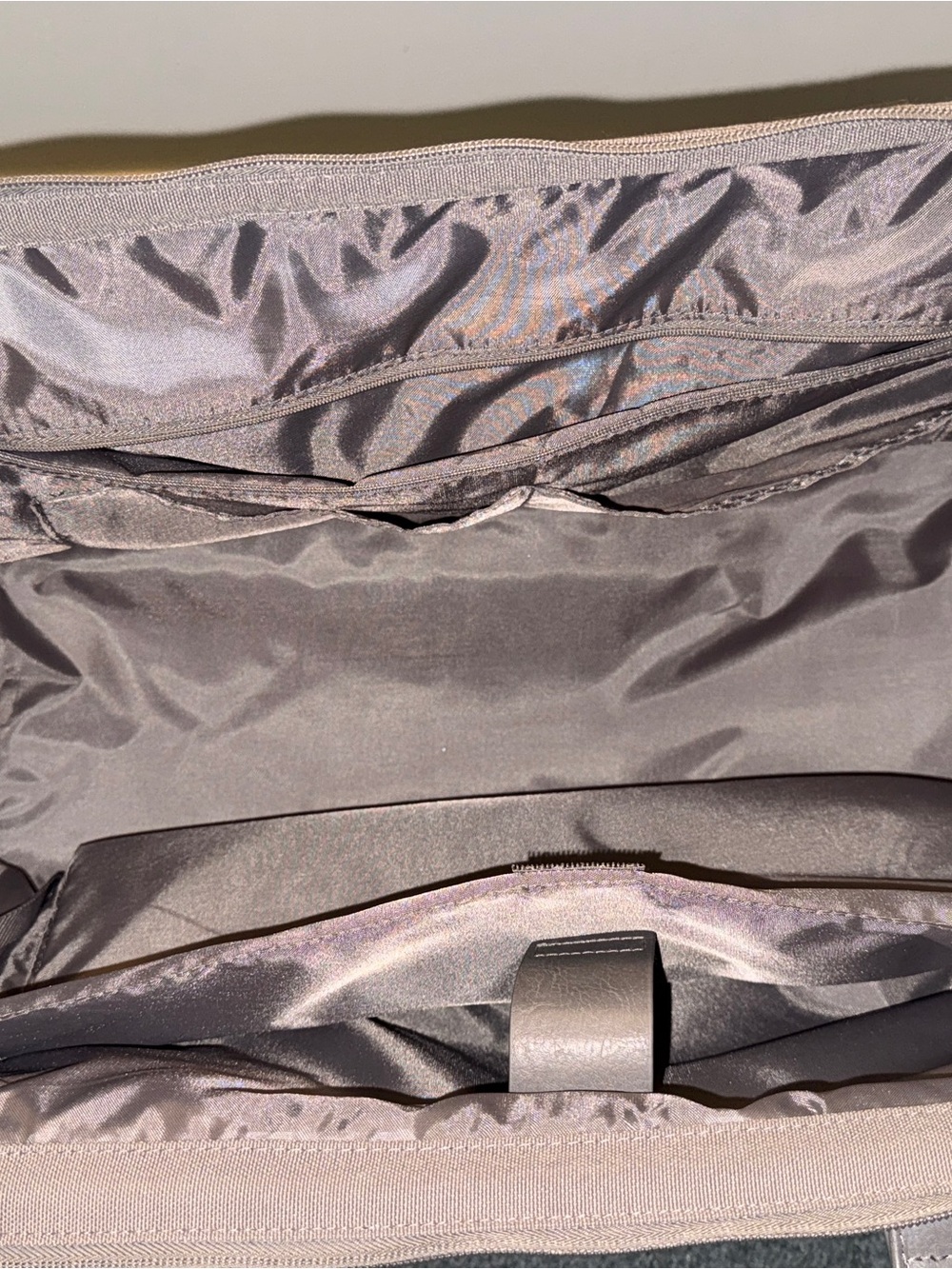 BEIS Gray Weekender Travel Bag with Detachable Strap - Picture 3 of 5